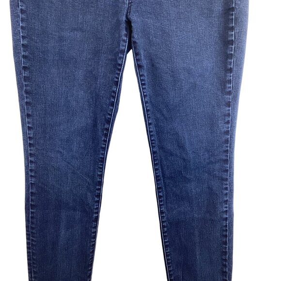 Talbots Women's Heritage Ankle Jeans Size 6 Dark Wash Mid-Rise‎ - Picture 5 of 10